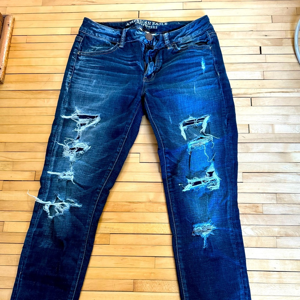 American Eagle Jeggings size 4 short